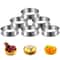Stainless Steel English Muffin Rings Set For Crumpets Eggs Tart Baking 1