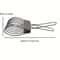 Stainless Steel BBQ Meat Slicer Tongs Portable Bread And Ham Cutter For Camping Kitchen Use 5