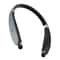 FlexTune Wireless Neckband Earbuds with Foldable Telescopic Design & HD Mic