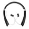 FlexTune Wireless Neckband Earbuds with Foldable Telescopic Design & HD Mic