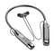 Bluetooth Neckband Headphones with LED Display and Deep Bass Stereo Sound