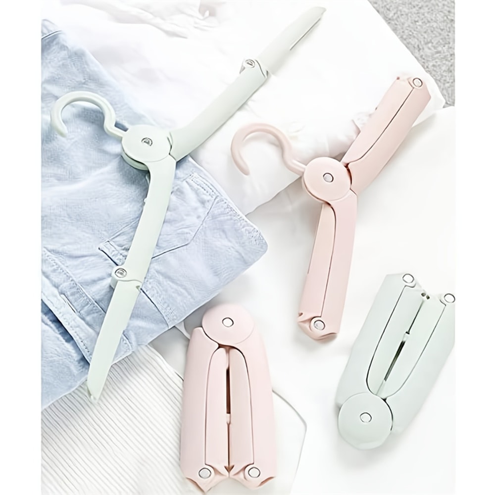 Portable Foldable Travel Hangers for Business Trips and Space Saving Drying