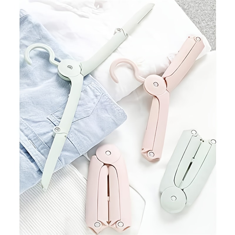 Portable Foldable Travel Hangers for Business Trips and Space Saving Drying