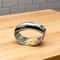 Stainless Steel Garlic Press Ring Manual Garlic Crusher Tool