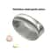 Stainless Steel Garlic Press Ring Manual Garlic Crusher Tool