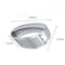 Stainless Steel Garlic Press Ring Manual Garlic Crusher Tool