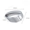 Stainless Steel Garlic Press Ring Manual Garlic Crusher Tool