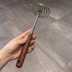 stainless steel potato masher for baby food, sweet potatoes & vegetables
