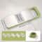 Multi Blade Vegetable Chopper and Stainless Steel Kitchen Slicer Set