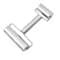 Stainless Steel Dough Roller Pin for Fondant, Pizza, Pastry & Cookie Baking