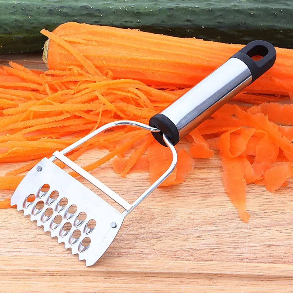 Stainless Steel Multi-Function Vegetable Peeler and Julienne Cutter