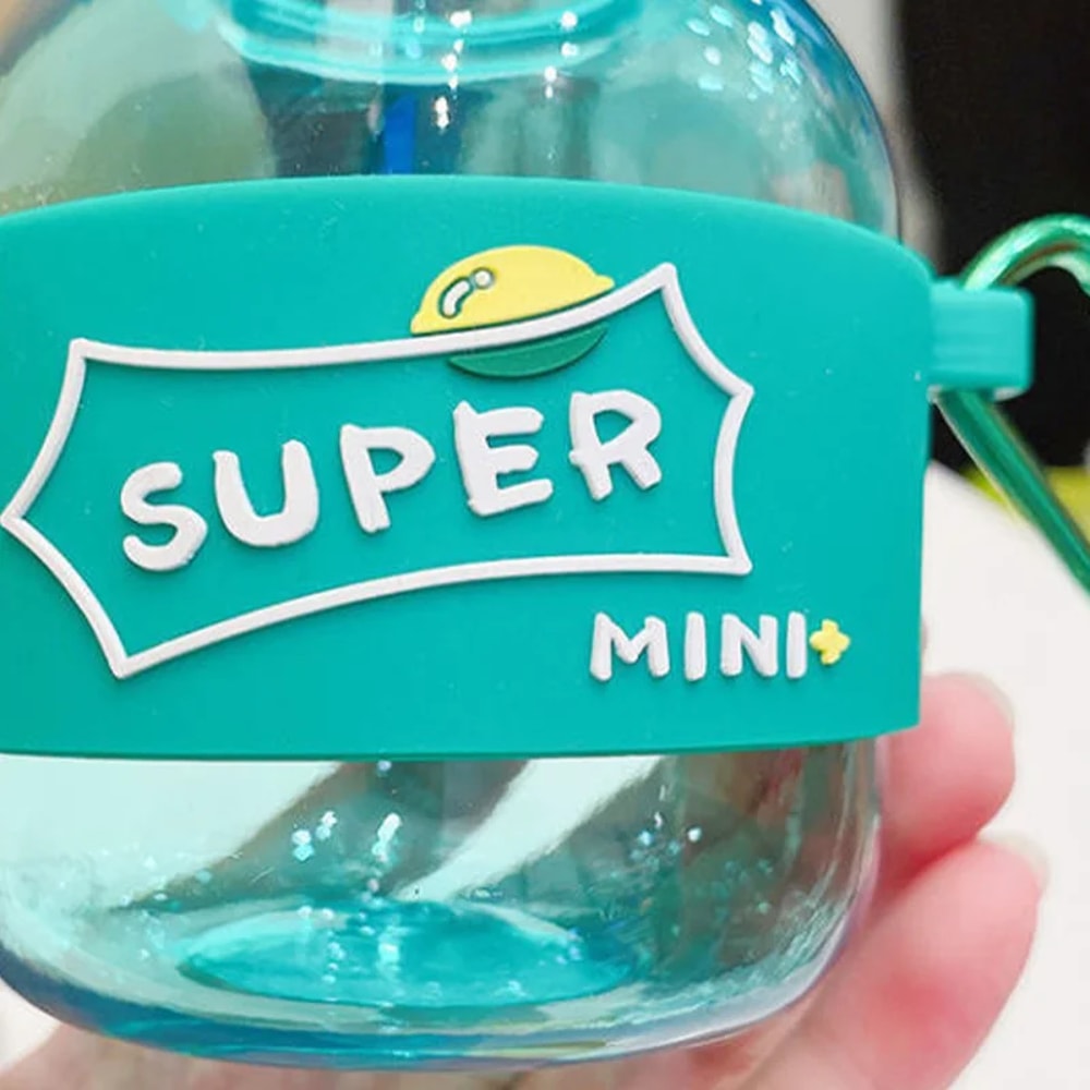 Mini Cute Water Bottle for Girls Portable Leakproof Travel Cup