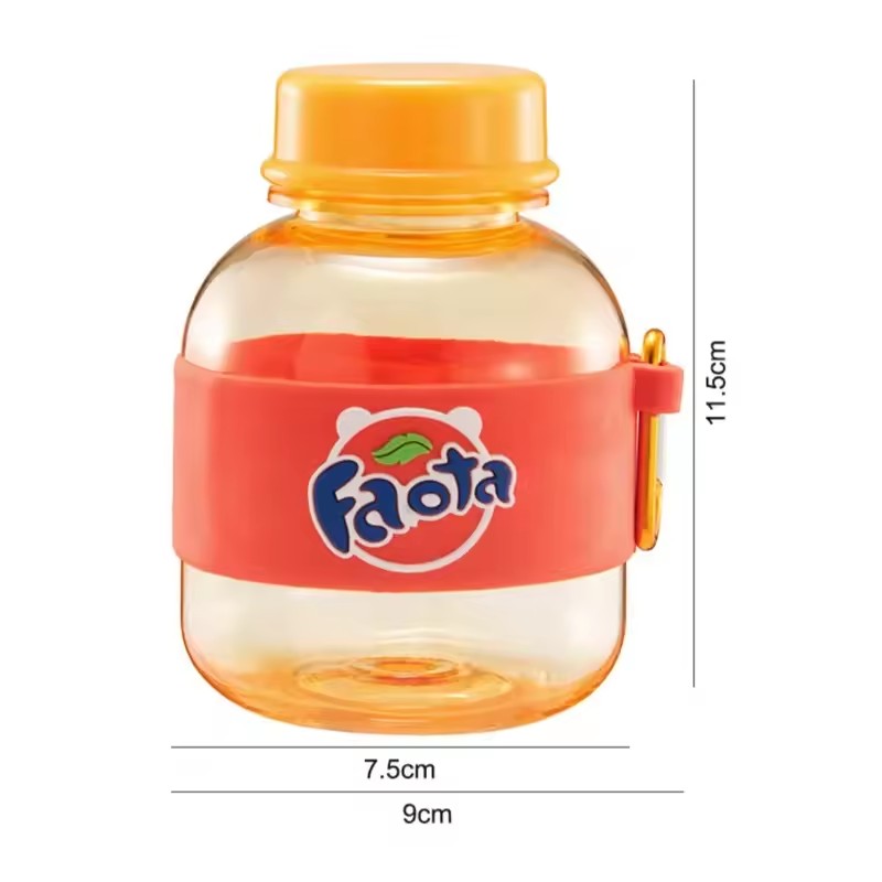 Mini Cute Water Bottle for Girls Portable Leakproof Travel Cup