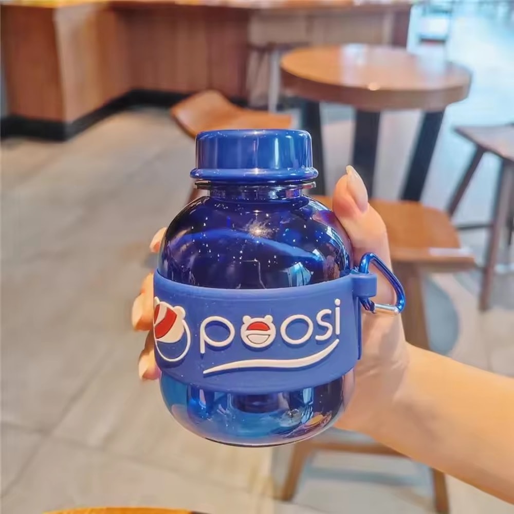 Mini Cute Water Bottle for Girls Portable Leakproof Travel Cup