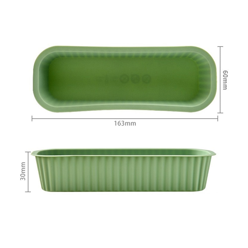 Flexible Silicone Loaf Cake Mold for Bread, Toast & DIY Baking