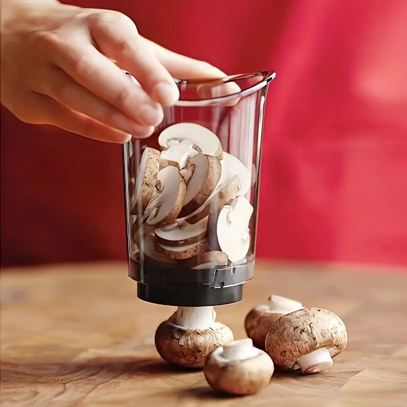 Stainless Steel Mushroom Slicer Cup for Fruits, Vegetables & Quick Kitchen Prep