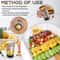 Stainless Steel Mushroom Slicer Cup for Fruits, Vegetables & Quick Kitchen Prep
