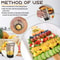Stainless Steel Mushroom Slicer Cup for Fruits, Vegetables & Quick Kitchen Prep