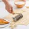 Pizza Cutter Wheel with Wooden Handle for Pastry, Dough & Baking