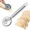Stainless Steel Pizza Dough Cutter & Pastry Embossing Roller Tool