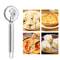 Stainless Steel Pizza Dough Cutter & Pastry Embossing Roller Tool