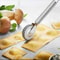 Stainless Steel Pizza Dough Cutter & Pastry Embossing Roller Tool