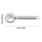 Stainless Steel Pizza Dough Cutter & Pastry Embossing Roller Tool
