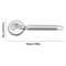 Stainless Steel Pizza Dough Cutter & Pastry Embossing Roller Tool