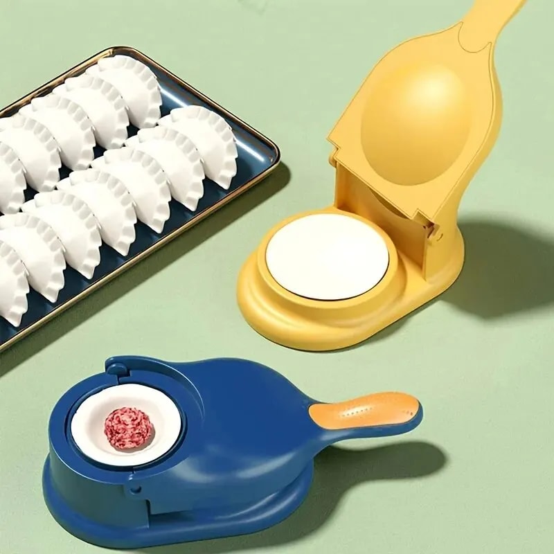 EasySeal Dumpling Maker Press Kit for Homemade Ravioli, Empanadas & Pierogi