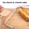 PrecisionBake Adjustable Cake Leveler with Triple Stainless Steel Blades for Smooth Layer Cakes