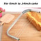 PrecisionBake Adjustable Cake Leveler with Triple Stainless Steel Blades for Smooth Layer Cakes