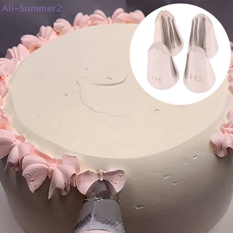Leaf Piping Tips Set for Cake Decorating and Buttercream Flower Designs