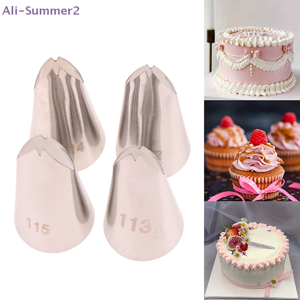 Leaf Piping Tips Set for Cake Decorating and Buttercream Flower Designs