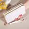 Vintage Double Layer Wristlet Wallet For Women With Zipper Coin Pocket And RFID Style Storage 0