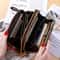 LuxeZip Long Wallet For Women Large Capacity Faux Leather Zipper Purse Clutch 1