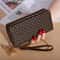 LuxeZip Long Wallet For Women Large Capacity Faux Leather Zipper Purse Clutch 4