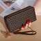 LuxeZip Long Wallet For Women Large Capacity Faux Leather Zipper Purse Clutch 5
