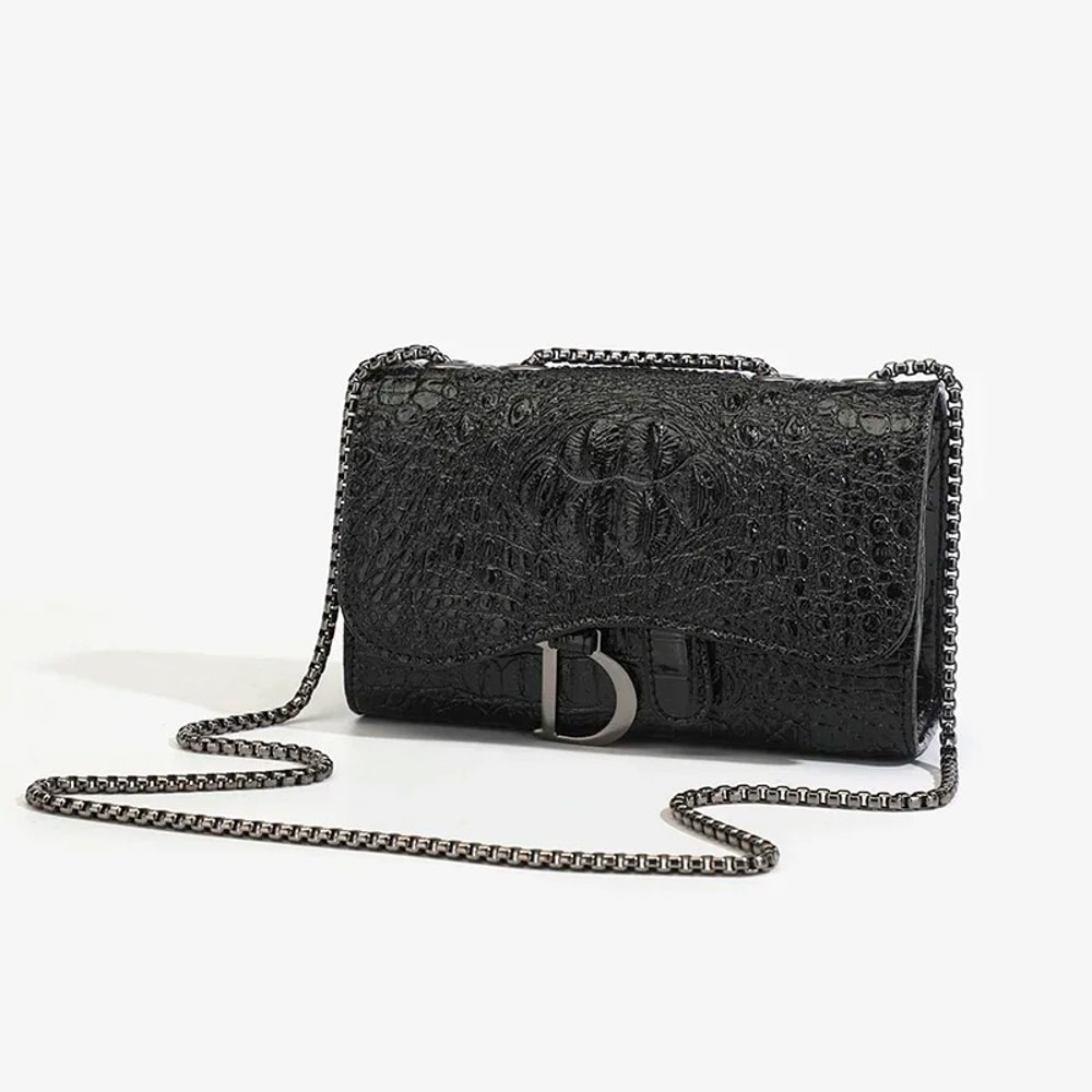 Luxe Sequin Chain Shoulder Bag for Women Elegant Crossbody Purse