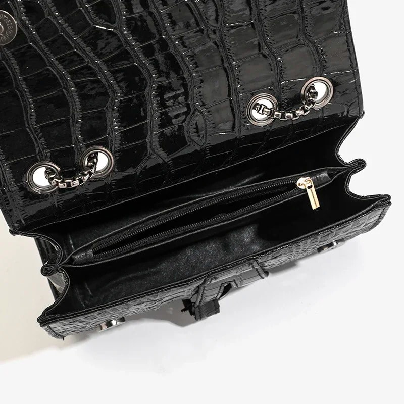 Luxe Sequin Chain Shoulder Bag for Women Elegant Crossbody Purse