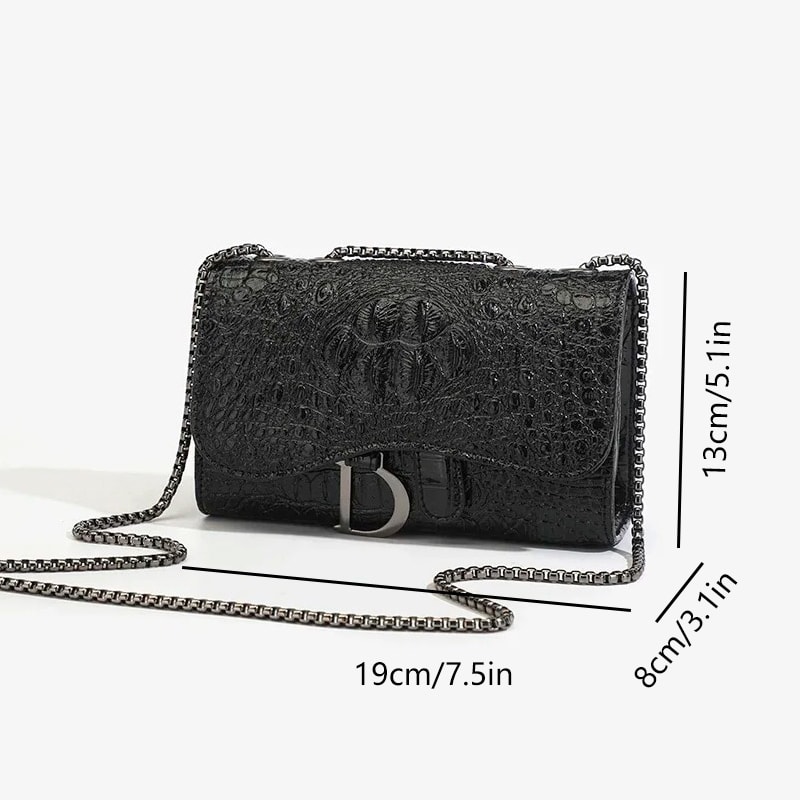 Luxe Sequin Chain Shoulder Bag for Women Elegant Crossbody Purse