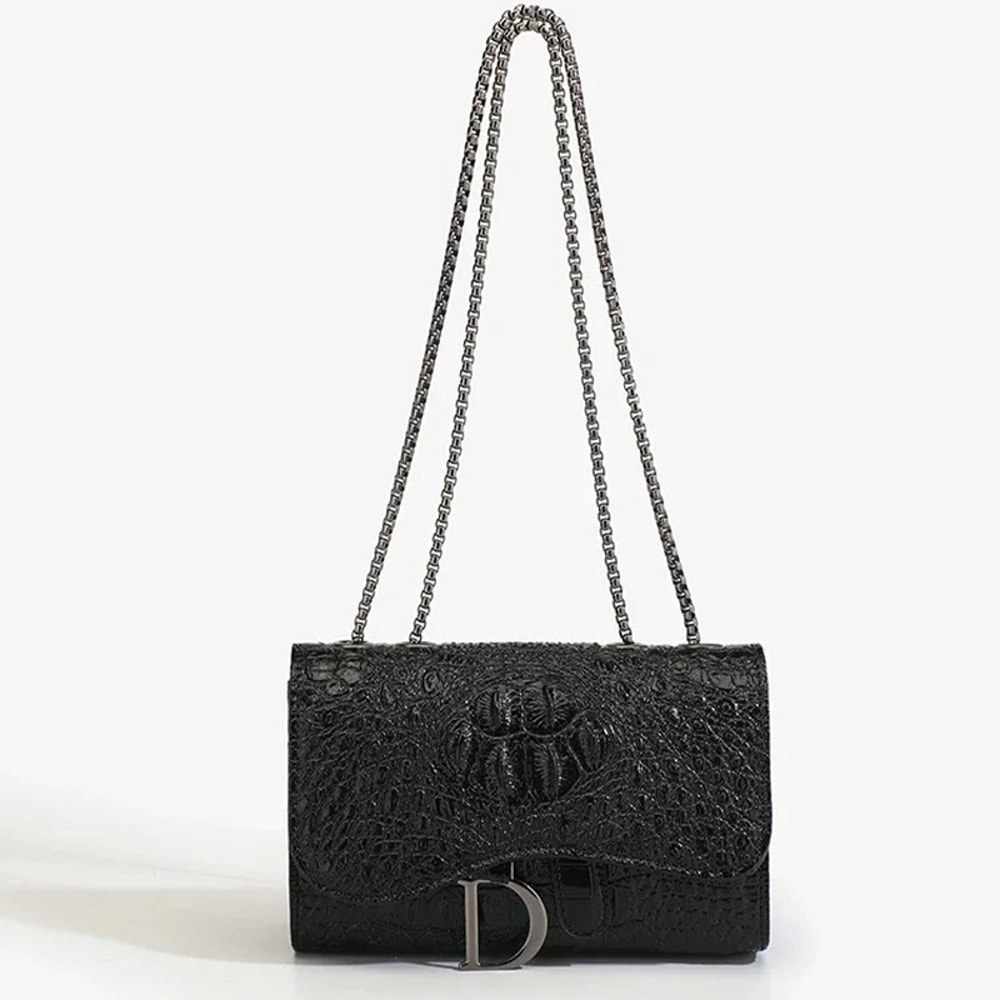 Luxe Sequin Chain Shoulder Bag for Women Elegant Crossbody Purse