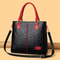 Elegant Large Capacity Tote Bag For Women PU Leather Shoulder Crossbody Handbag 6