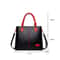 Elegant Large Capacity Tote Bag For Women PU Leather Shoulder Crossbody Handbag 4