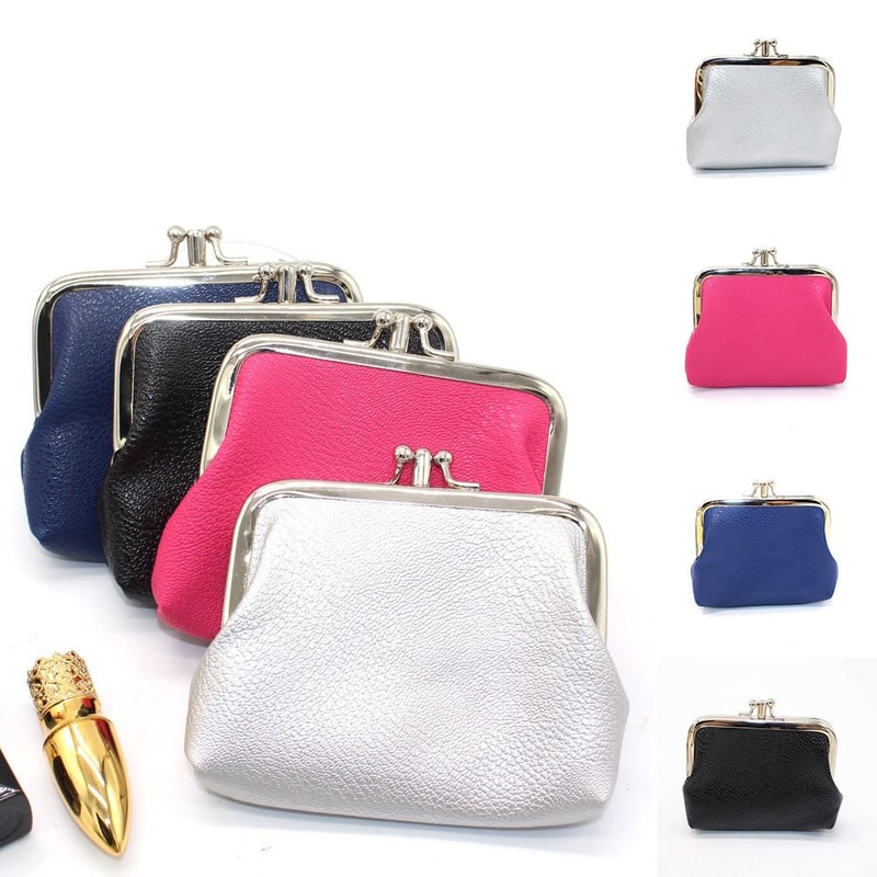 Korean Style Coin Purse Wallet With Double Layer Card Holder For Travel Everyday Use 2