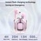 CrystalSound TWS Wireless Earbuds with LED Display & Transparent Charging Case