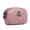 Vintage Leather Double Zip Coin Purse Wallet For Women Travel Organizer Pouch 7