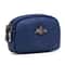 Vintage Leather Double Zip Coin Purse Wallet For Women Travel Organizer Pouch 9
