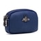 Vintage Leather Double Zip Coin Purse Wallet For Women Travel Organizer Pouch 9