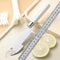 ErgoSlice Stainless Steel Vegetable Cutter & Scallion Slicer for Precision Garnishing
