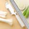 ErgoSlice Stainless Steel Vegetable Cutter & Scallion Slicer for Precision Garnishing